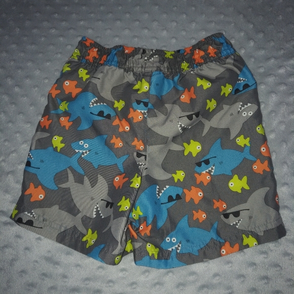 4/$20 Toddler boy George ocean swim trunks 2T - Picture 5 of 12